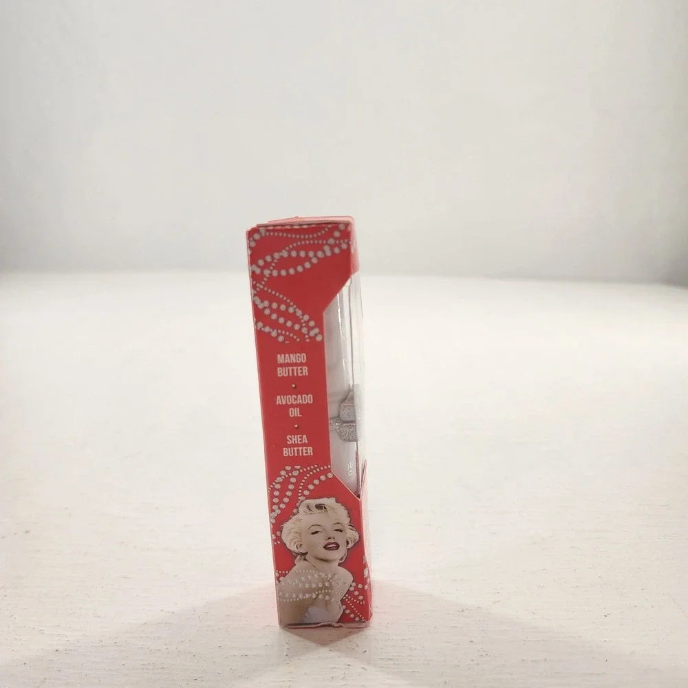 Hard Candy Marilyn Monroe Dripping In Diamonds Hydrating Lip Balm Red 0.14oz NEW